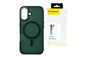 Mobile - Covers & Cases - Wozinsky Fashion MagSafe Case for Samsung Galaxy S25+ - Green - 5907769370021