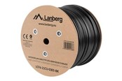 Nätverkskabel - Lanberg bulk cable - 305 m - black - Svart - 305m - LCF6-21CU-0305-BK