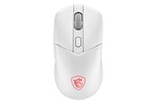 Mus - MSI VERSA 300 - mouse - 2.4 GHz Bluetooth 5.3 USB - Mouse - Optic - 6 knappar - Vit - S12-4301440-CLA