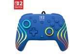 Spel Tillbehör - Turtle Beach Afterglow Wave - Blue - Wired Controller - Nintendo Switch 2 - TBC-8006-25