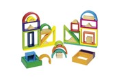 Träleksaker - Goki Wooden Building Shapes Fantasy 38pcs - 58655