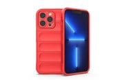 Mobile - Covers & Cases - Hurtel Magic Shield Case for iPhone 13 Pro Max Flexible Armored Cover Red - 9145576258606