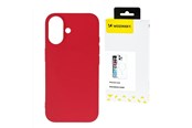 Mobile - Covers & Cases - Wozinsky Silicone Case for Samsung Galaxy S25+ - Red - 5907769370137