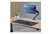 Musmattor och tillbehör - Fellowes Breyta desk mat - 80 x 40 cm - rubber - black - 100139320