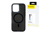 Mobile - Covers & Cases - Wozinsky Glitter Case with Mag Safe for Samsung Galaxy S25 - Black with Glitter - 5907769370397
