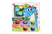 Kreativa spel - Playgo Dino Party Clay Set - 6 Clay Pots - 8205