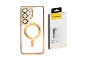 Mobile - Covers & Cases - Wozinsky  Electroplated Case with Magsafe for Samsung Galaxy S25 - Gold - 5907769370878