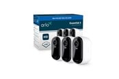 Smarta Hem - Arlo Essential 3 HD-säkerhetskamera (3 kameror) - VMC2380-100EUS