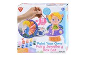 Kreativa spel - Playgo Paint Your Own Fairy Tale Jewelry Box - 8pcs. - 78393