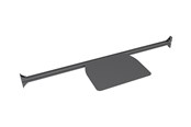Väggfäste, AV-Möbel - Multibrackets M Pro Series mounting component - for AV System - 1200mm - black - Max 10 kg - recommended for - 7340234813339