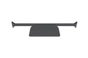 Väggfäste, AV-Möbel - Multibrackets M Pro Series mounting component - for AV System - 750mm - black - Max 5 kg - recommended for - 7340234813346