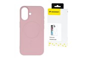 Mobile - Covers & Cases - Wozinsky Silicone Case Compatible with MagSafe for Samsung Galaxy S24 FE - Pink - 5907769371226