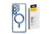 Mobile - Covers & Cases - Wozinsky Electroplated Magsafe Case for Samsung Galaxy S24 FE - Blue - 5907769371370