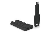 Systemtillbehör - Lindy LAN port blocker with key - 47891