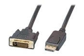 Displaykabel - EFB NORDIC EFB-Elektronik - video adapter cable - DisplayPort to DVI-D - 2 m - K5564SW.2V2