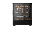 Chassi - Darkflash DY460 Computer Case with 4 ARGB Fans - Chassi - Svart - DY460 Black + 4 fans