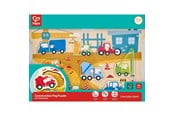 
Lärande &amp; Utbildning - Hape Construction Vehicles Peg Puzzle - E1456K