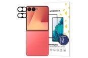 Mobiltelefontillbehör-Skyddsfilm - Wozinsky Black  Full Camera Glass for Samsung Galaxy Z Flip 7 Set of 2 - 5907769379956