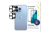 Mobiltelefontillbehör-Skyddsfilm - Wozinsky Full Camera Glass Black Camera Glass for iPhone 17 Pro Max Set of 2 - 5907769380068