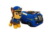 Figure - Paw Patrol 2-in-1 Vehicle Plush w/Chase 15 cm - 97283 / 6075428