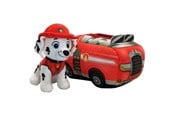 Figure - Paw Patrol 2-in-1 Vehicle Plush w/Marshall 15 cm - 97283 / 6075429
