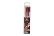 Skriv- och ritverktyg - Sakura Gelly Roll metallic Set 3 Gel Pens Nature - POXPGBMET3D