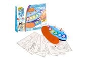 Skriv- och ritverktyg - Crayola Color Wonder Magic Light Up Brush Bluey - 75-7195