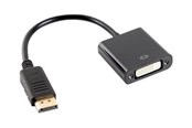 Displaykabel - Lanberg - video adapter - DisplayPort to DVI-D - 10 cm - AD-0007-BK