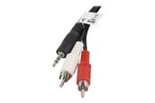 Ljudkabel - Lanberg audio cable - 2 m - CA-MJRC-10CC-0025-BK