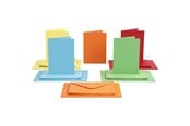 Kuvert & fraktlådor - Creativ Company Cards and Envelopes Various Colors 50 Sets - 23107