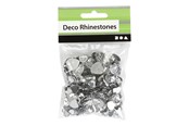 Konst- och hantverksmaterial - Creativ Company Rhinestones Silver Various 252 pcs. - 52242