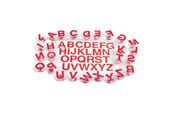 Kreativa spel - Colorations - Easy Grip Capital Letters Stamps 26 pcs. - CHUPSTMP