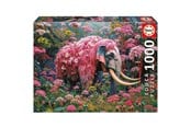 Pusselspel - Educa 1000 Floral Elephant - 20229