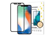 Mobiltelefontillbehör-Skyddsfilm - Wozinsky Super Durable Full Glue Tempered Glass Full Screen Protector With Frame Case Friendly Apple iPhone XR / iPhone 11 Black - 7426825353771