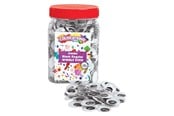 Kreativa spel - Colorations - Black Wiggle Eyes 100 pcs. - CHJWE