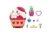 Figure - Polly Pocket Core Compact Strawberry Bunny Basket - JKC47