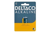 Battery - Deltaco battery x 6LR61 - Alkaline - 6LR61-1B