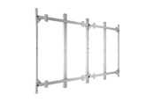 Väggfäste, AV-Möbel - Multibrackets M Pro Series mounting kit - open frame - for 4x4 LED video wall - fine tune adjustment mounting depth: 30 mm - black - Max - recommended for 108" - 7340234811571