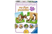 Pusselspel - Ravensburger Farm Animal Families 9x2 pcs. - 050727