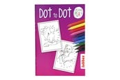 Kreativa spel - Lobbes Coloring Book Animals A6 Connect the Numbers - Lobbes-dot