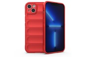 Mobile - Covers & Cases - Hurtel Magic Shield Case for iPhone 14 Plus Flexible Armored Cover Red - 9145576266311