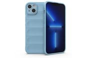 Mobile - Covers & Cases - Hurtel Magic Shield Case for iPhone 14 Plus Flexible Armored Case Light Blue - 9145576266342