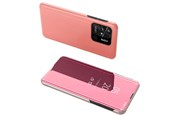 Mobile - Covers & Cases - Hurtel Clear View Case Cover for Xiaomi Redmi 10C Cover with a Flap Pink - 9145576266823