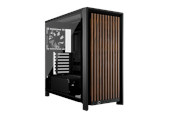 Chassi - Corsair FRAME 4000D Wood RS (Black & Walnut) - Chassi - Miditower - Svart - CC-9011340-WW