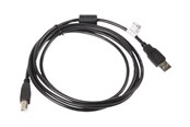 USB-kabel - Lanberg - USB cable - USB to USB Type B - 1.8 m - CA-USBA-11CC-0018-BK