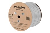 Nätverkskabel - Lanberg bulk cable - 305 m - pantone cool grey 5C - Grå - 305m - LCUF6L-11CU-0305-S