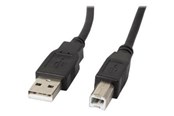 USB-kabel - Lanberg - USB cable - USB to USB Type B - 50 cm - CA-USBA-10CC-0005-BK