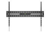 Väggfäste, AV-Möbel - Gembird mounting kit - fixed - for LCD display - fine texture black - Max 75 kg - recommended for 100" - WM-100F-01
