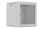 Rack chassis - Lanberg WF01 Series - rack - 600x600 flat pack with perforated door - 12U - WF01-6612-23S