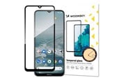 Mobiltelefontillbehör-Skyddsfilm - Wozinsky Super Durable Full Glue Tempered Glass Full Screen Protector Frame Case Friendly Nokia G20 Black - 9111201934399